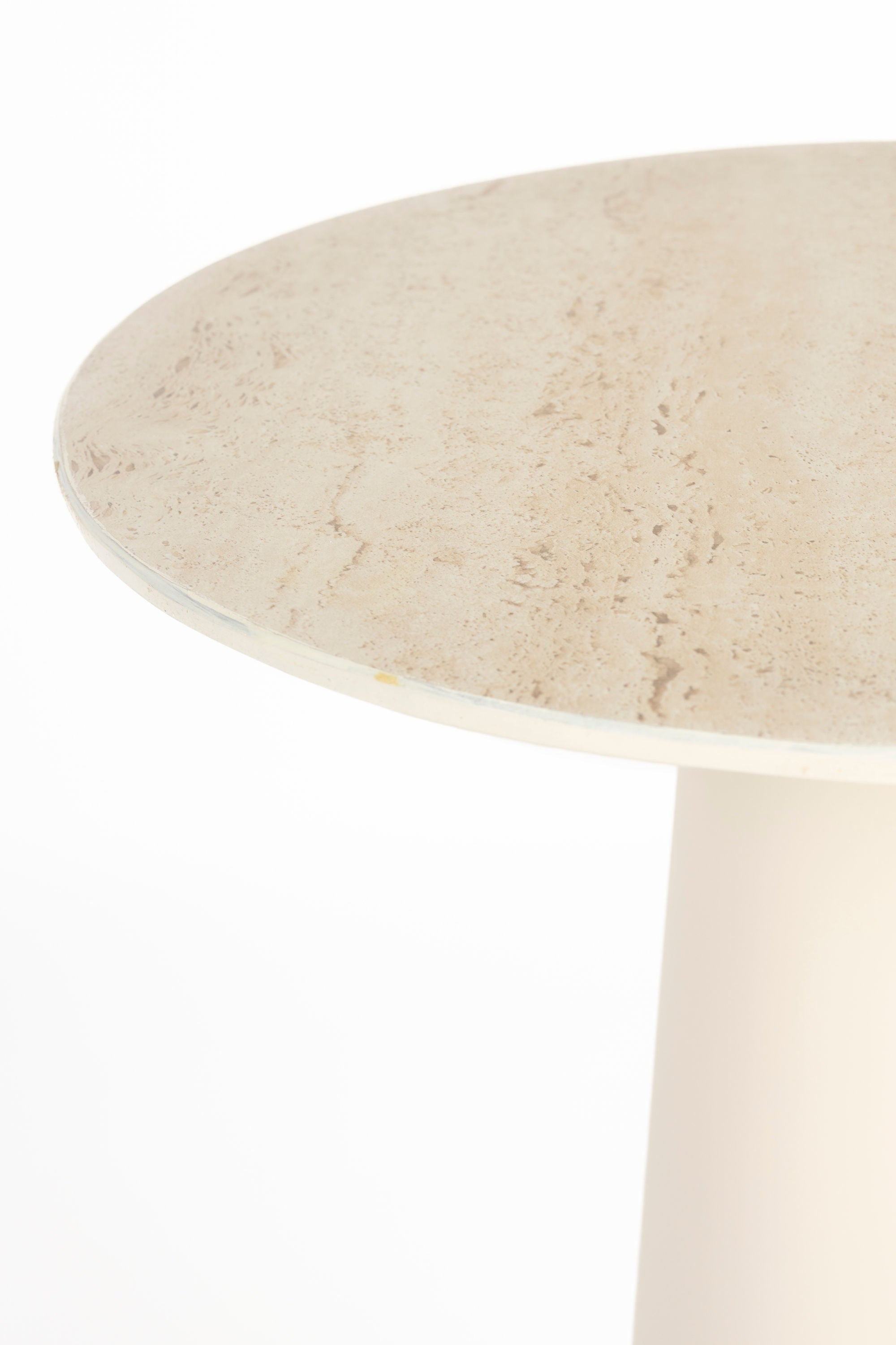 Joya Beige Side Table Large